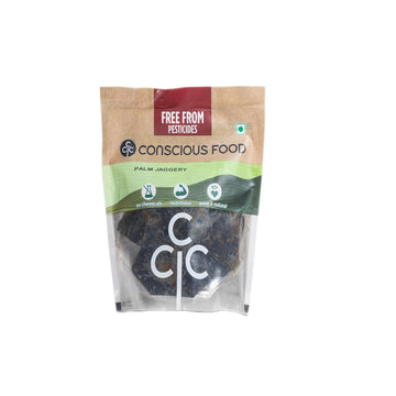 Conscious Food Palm Jaggery - 100% Natural - 500g
