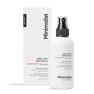 Minimalist Anti-Acne HOCL Face & Body Spray For Skin Relief| 220 ml