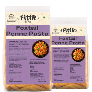 FittR Bites Foxtail Millet Pasta - 360 Grams