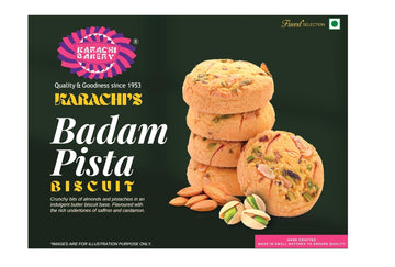 Karachi Bakery Badam Pista Biscuits, 400g