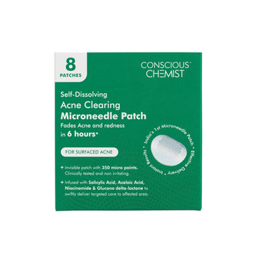 Conscious Chemist Self Dissolving Microneedle Acne Patches