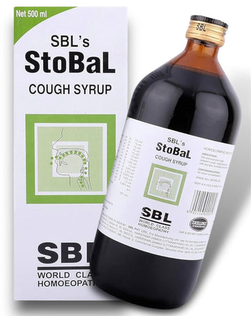 KRIG'S Sbl Stobal Sbl Cough Syrup Homeopathy 500Ml- Super Family Pack