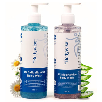 Be Bodywise 5% Niacinamide Body Wash & 1% Salicylic Acid Body Wash