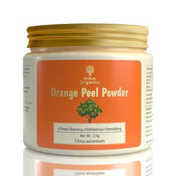 Indus Organics Orange Peel Powder face pack - 120g