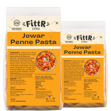 FittR Bites Jowar Millet Pasta - 360 Grams