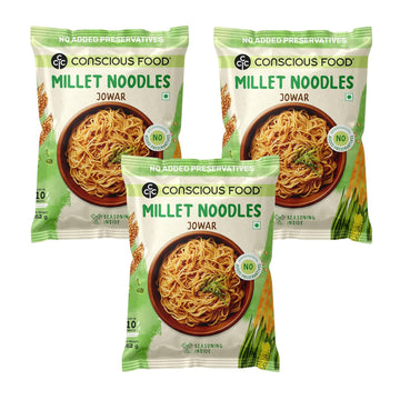 Conscious Food Millet Noodles | 162g | Pack of 3