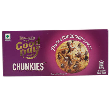 Britannia Good Day Chunkies Chocolate Chip Cookies, 75g