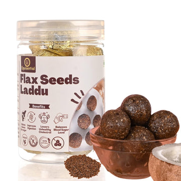 Equisential Flax Seeds Laddu Delicious Healthy Energy Laddoo - 200Gm