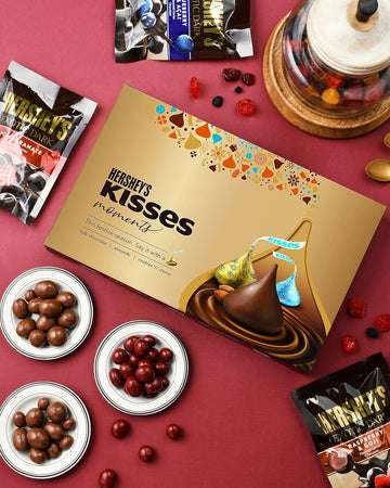 Hyperfoods® Rakhi Gift For Brother Rakhi Gift Set For Brother Gift For Rakhis Chocolate Gift Pack Kisses Chocolates Pack Of 3 Raksha Bandhan Gifts