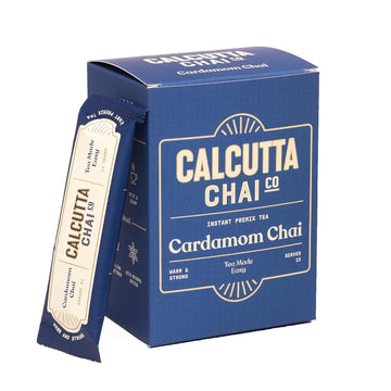 Calcutta Chai Co - Cardamom Chai Instant Tea Premix|15 Sachets|210Gram