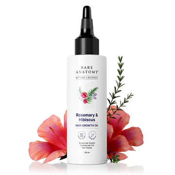 Bare Anatomy Rosemary Hibiscus Hair Growth Oil 100ml