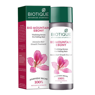 Biotique Mountain Ebony Hair Serum – 120ml, Anti Hair Fall