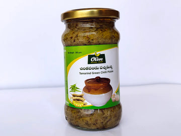 Olive Mithai Chintakaya Greenchilli Pickle