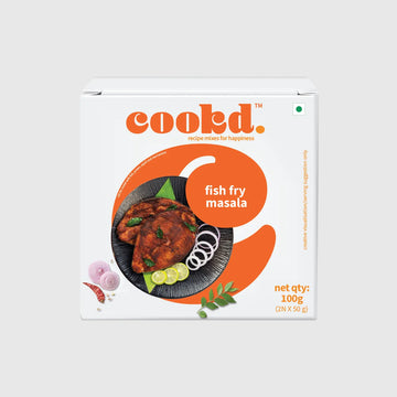 Cookd Fish Fry Masala - 50g
