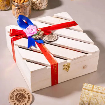 G Pulla Reddy 4 Jar special wooden box - 500 grams