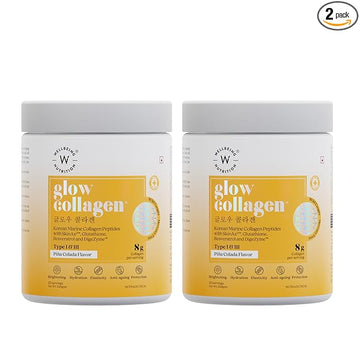 Glow Collagen Marine Powder – Pina Colada, 250g, 8000mg