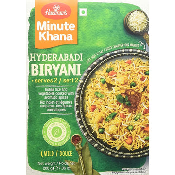 Haldiram's Ready To Eat Hyderabadi Biryani -200 gm