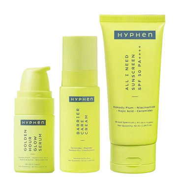 Hyphen Daily Face Care Kit 3pcs | Dry Skin Hydration Pack