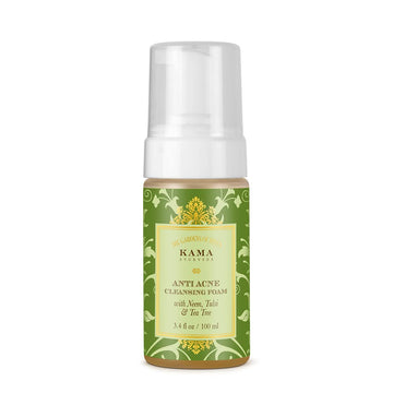 Kama Ayurveda Anti Acne Cleansing Foam 100g | Acne Care