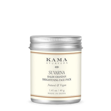 Kama Ayurveda Suvarna Haldi Chandan Brightening Pack 40g