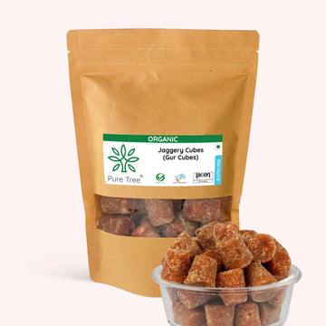 Pure Tree Organic Jaggery Cubes | Gur Cube