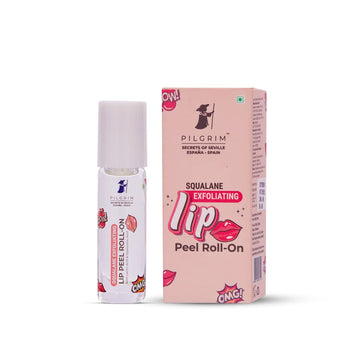 Pilgrim Squalane Lip Peel Roll-On for Soft, Glossy Lips
