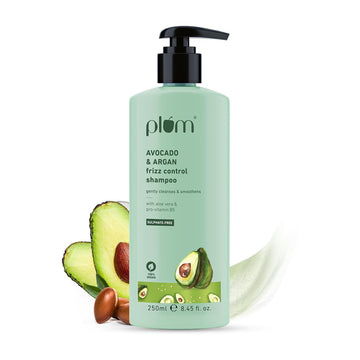 Plum Avocado & Argan Frizz Control Shampoo 250ml