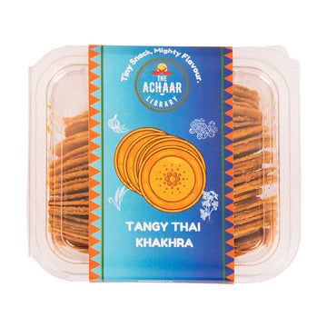 Tangy Thai Coin Khakhra - The Achaar Library 180 gm