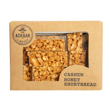 Cashew Honey Shortbread - The Achaar Library