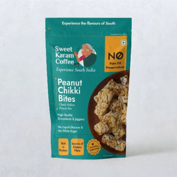 Sweet Karam Coffee Peanut Chikki Bites -150 g