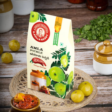 G Pulla Reddy Amla Pickle Pouch - 400gm