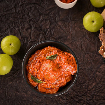 Vellanki Amla Pickle - Without Garlic