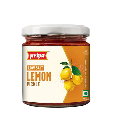 Priya Low Salt Lemon Pickle 210G