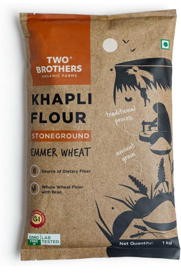 Two Brothers Organic Farms - Khapli Wheat Flour (1 kg)