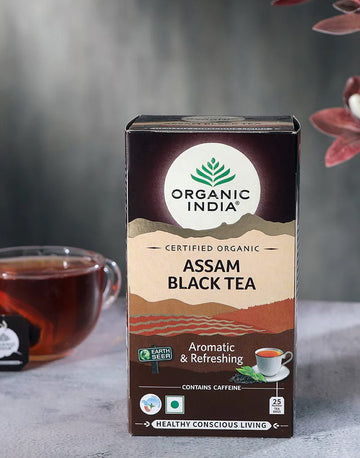 Organic India Assam Black Tea 25 tea bags