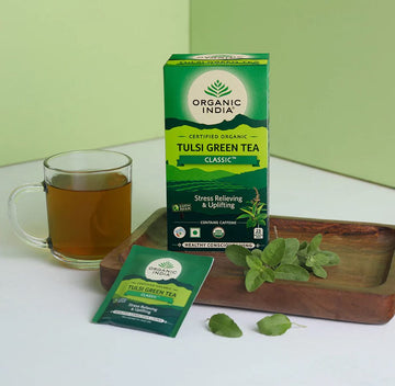 Organic India Tulsi Green Tea Classic