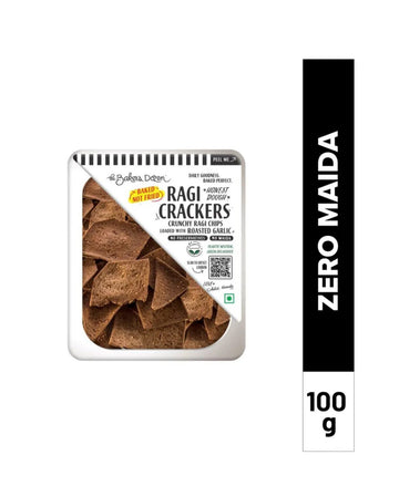 Bakers Dozen Ragi Crackers - 100 G