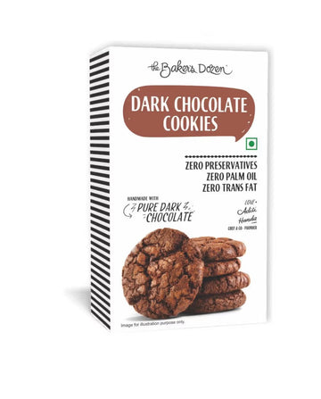 Baker’s Dozen Dark Chocolate Cookies - 200 G