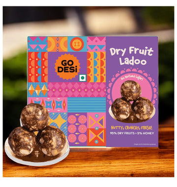 Go Desi Dry Fruit Ladoo - 200G