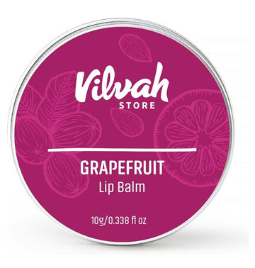 Vilvah STORE Grapefruit Lip Balm - 10G (Multicolor)