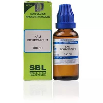 SBL Kali Bichromicum 200 CH (30ml) || SBL Homeopathy