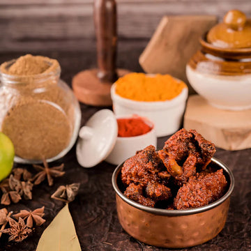 Vellanki Mutton Pickle - With Garlic - 250G