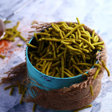 Almond House Palak Sev- 200 G