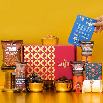Anmol Rakhi Gift Hamper - 7 Items Combo Pack