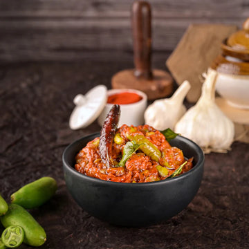 Vellanki Tindoora Pickle (Donda Kaya Pickles) - With Garlic