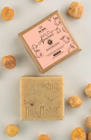 Nat Habit Cold Processed Wild Apricot Soap - 125 Grams