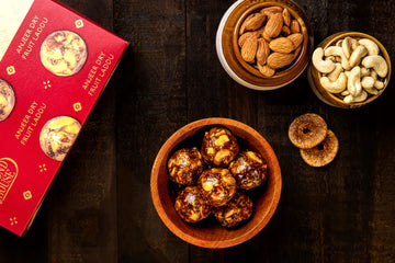 Almond House Anjeer Dryfruit Laddu [MAP] - 400 G