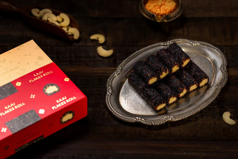 Almond House Kaju Flakes Roll [MAP] - 350 Grams