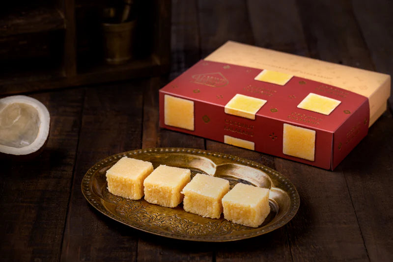 Almond House Coconut Kalakand [MAP] - 450 G
