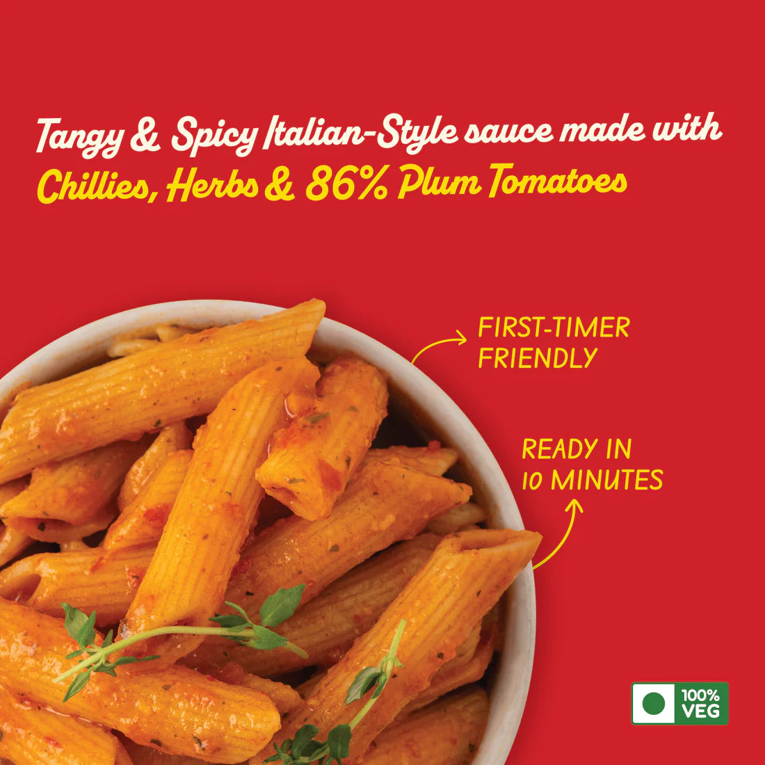 Simplify Foods Arrabbiata Pasta Kit - 78g